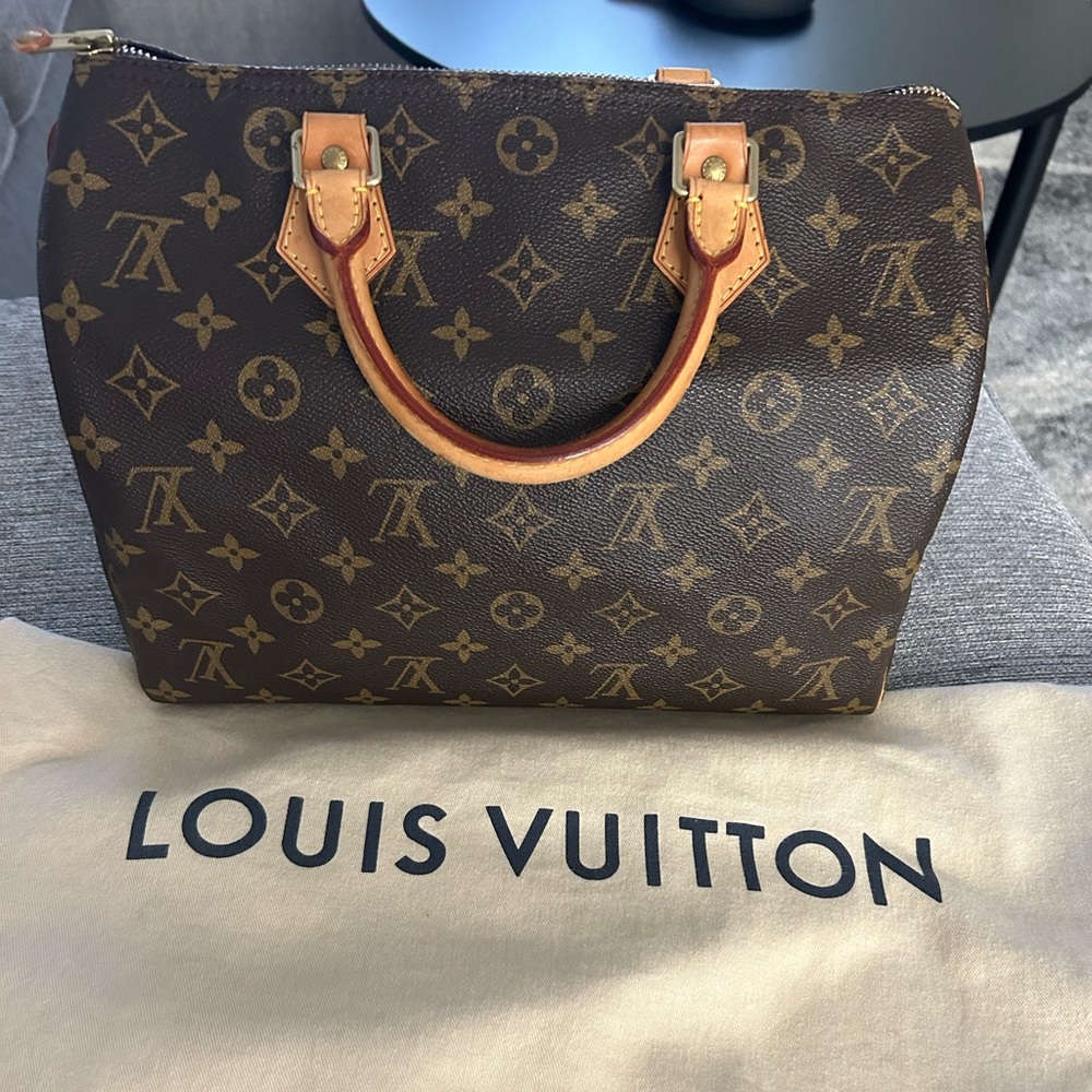 Louis Vuitton Brown Monogram Satchel